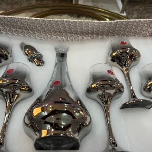 ensemble verre à eau et carafe de luxe